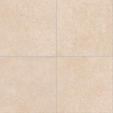 Pietra Limestone Sand 6 in. x 6 in. x 0.75 in. Stone-Look Porcelain Paver Sample
