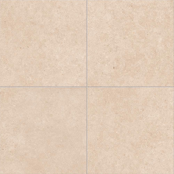 Pietra Limestone Sand 6 in. x 6 in. x 0.75 in. Stone-Look Porcelain Paver Sample