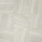 Daltile Hamilton Linear Gray 18 in. x 18 in. Ceramic Floor and Wall Tile (17.76 sq. ft. / case)