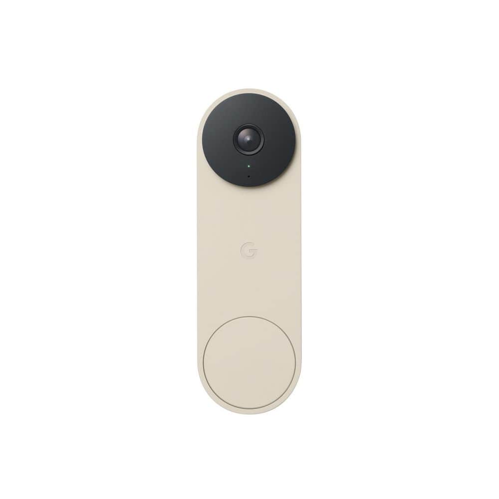 Google Nest Doorbell (Wired, 2nd Gen) - Linen