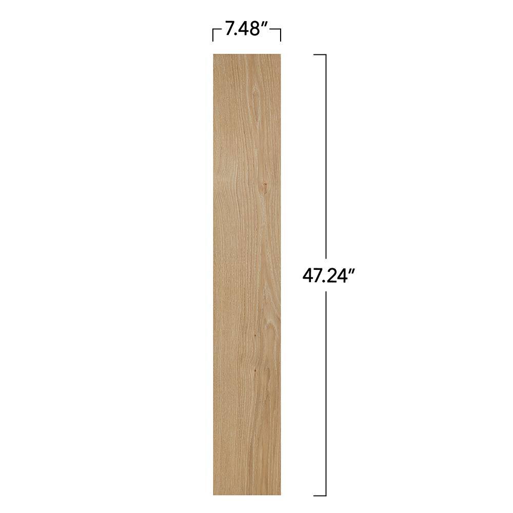 Pergo Defense+ Linen Oak 3/8 in. T x 7.5 in. W Click Lock Distressed Engineered Hardwood Flooring (1104.3 sq.ft./pallet)