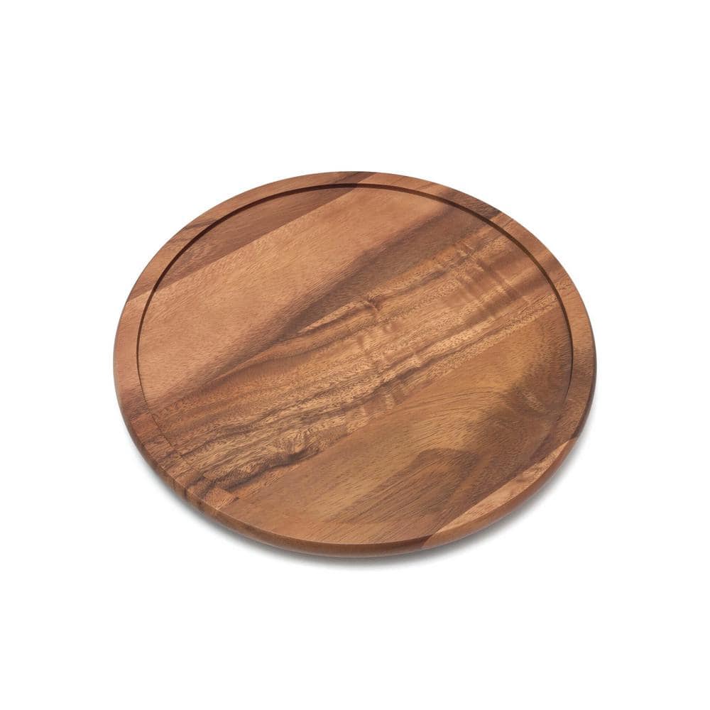 Lipper International 14 in. Acacia Lazy Susan Turntable