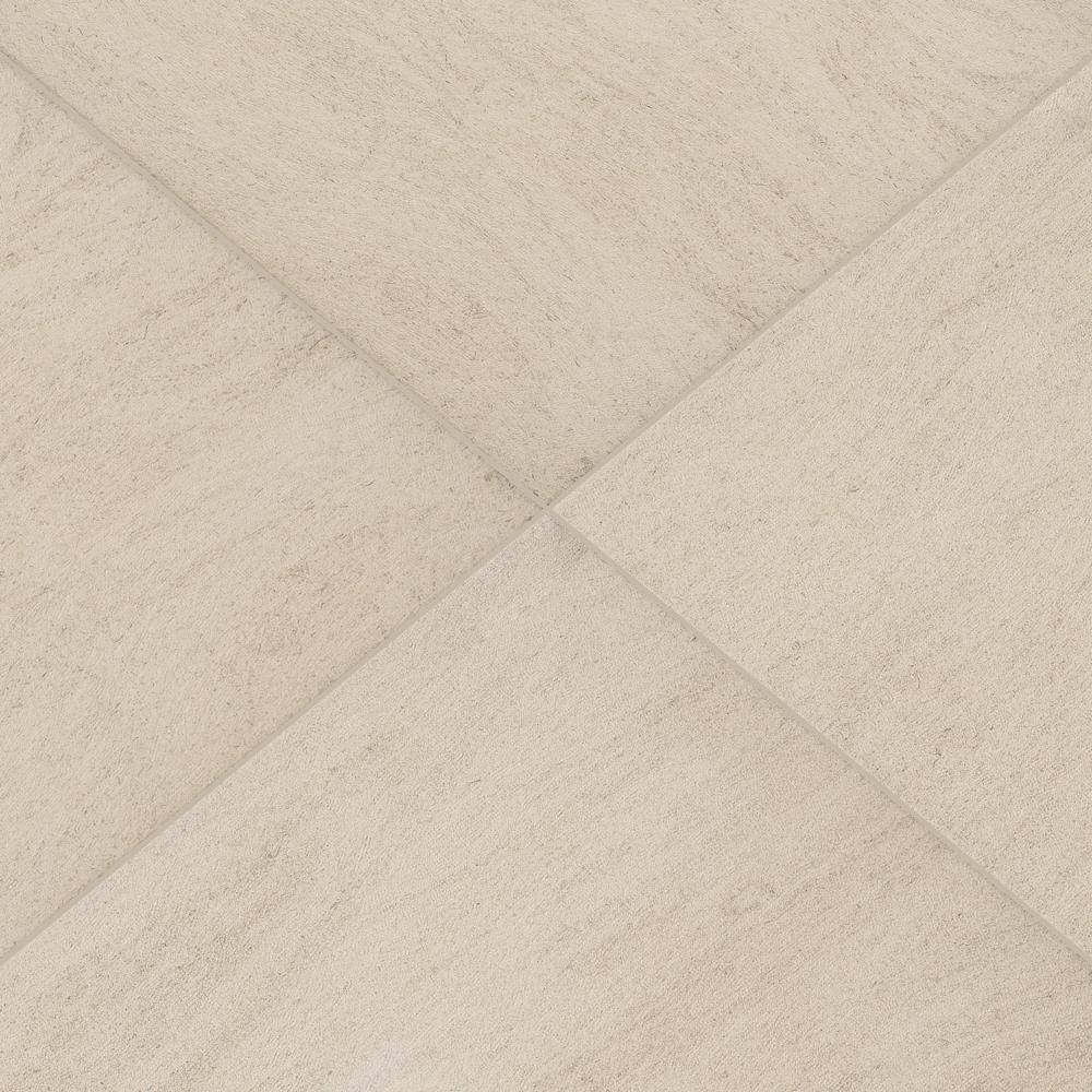 MSI Living Style Beige 2cm. x 18 in. x 36 in. Matte Porcelain Stone Look Paver (9 sq. ft./Case)