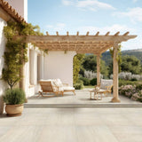 MSI Living Style Beige 2 cm. x 24 in. x 24 in. Matte Porcelain Stone Look Paver (8 sq. ft./Case)