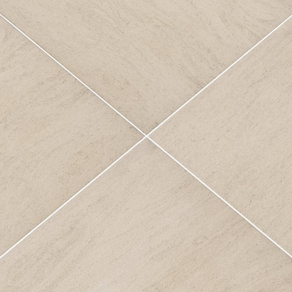 MSI Living Style Beige 2 cm. x 24 in. x 24 in. Matte Porcelain Stone Look Paver (8 sq. ft./Case)