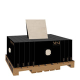 MSI Living Style Beige 2 cm. x 24 in. x 24 in. Matte Porcelain Stone Look Paver (8 sq. ft./Case)