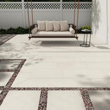 MSI Living Style Cream 2 cm. x 18 in. x 36 in. Matte Porcelain Stone Look Paver (9 sq. ft.)