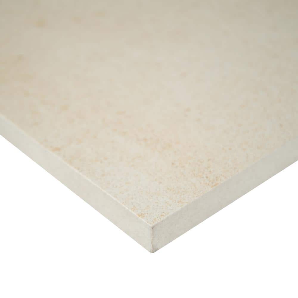 MSI Living Style Cream 2 cm. x 24 in. x 24 in. Matte Porcelain Stone Look Paver (256 sq. ft./Pallet)