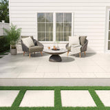 MSI Living Style Pearl 2 cm. x 18 in. x 36 in. Matte Porcelain Stone Look Paver (9 sq. ft./Case)
