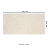 MSI Living Style Pearl 2 cm. x 18 in. x 36 in. Matte Porcelain Stone Look Paver (9 sq. ft./Case)