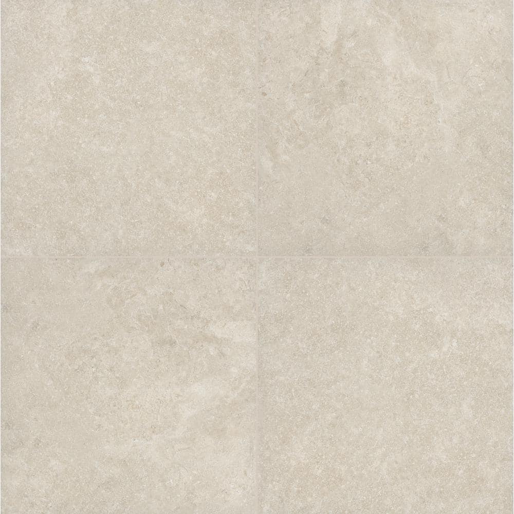 MSI Living Style Pearl 2 cm x 24 in. x 24 in. Matte Porcelain Stone Look Paver (512 sq. ft./Pallet)