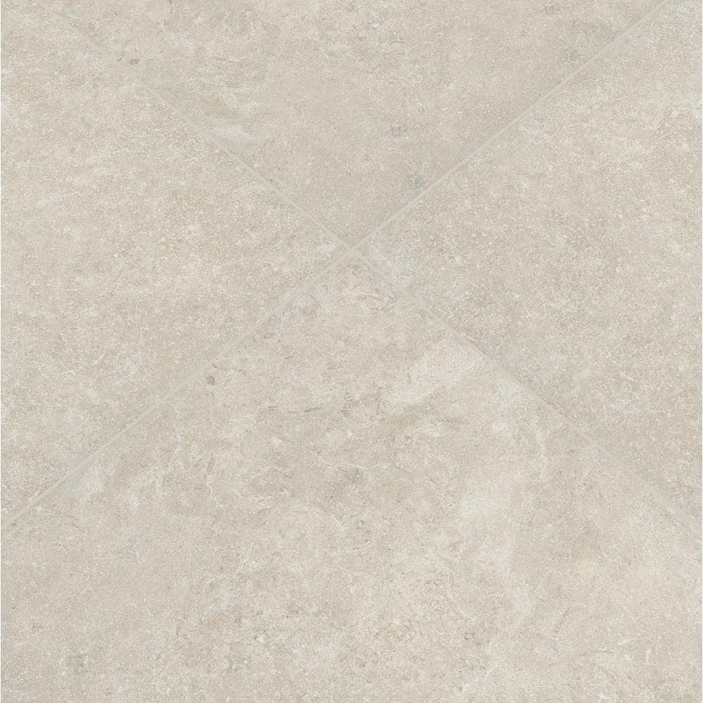 MSI Livingstyle Pearl 2 cm. x 24 in. x 24 in. Matte Porcelain Stone Look Paver (8 sq. ft./Case)