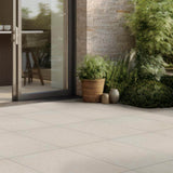 MSI Livingstyle Pearl 2 cm. x 24 in. x 24 in. Matte Porcelain Stone Look Paver (8 sq. ft./Case)