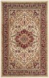 Safavieh Lyndhurst Heriz 12 x 18 Ivory/Red Indoor Floral/Botanical Oriental Area Rug