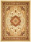 Safavieh Lyndhurst Heriz 12 x 18 Ivory/Red Indoor Floral/Botanical Oriental Area Rug