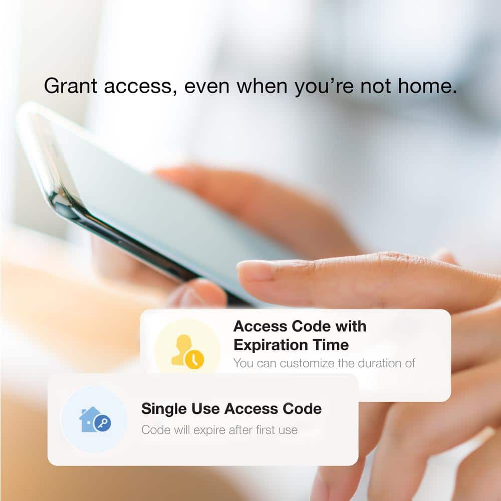 Lockly Secure Plus Matte Black Deadbolt WiFi Smart Lock with 3D Fingerprint, Touchscreen Keypad, works with Hey Google/Alexa