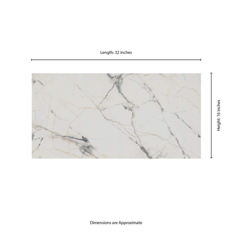 MSI Lockson Mix 16 in. x 32 in. Polished Porcelain Stone Look Floor and Wall Tile (13.56 sq. ft./Case)