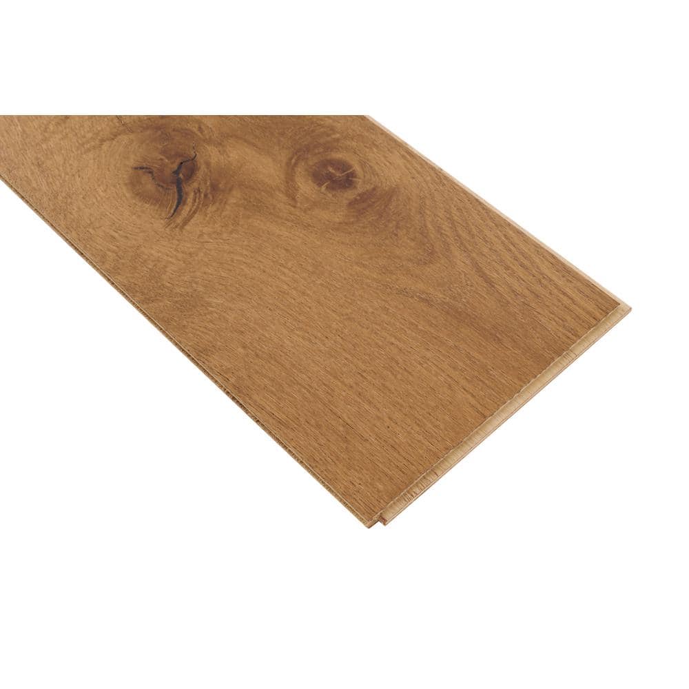 Bruce Time Honored Caramel Treasure Wh Oak 3/8 in. T x 6.5 in.W T+G Brushed Engineered Hardwood Flooring (32.11 sq.ft../ctn)