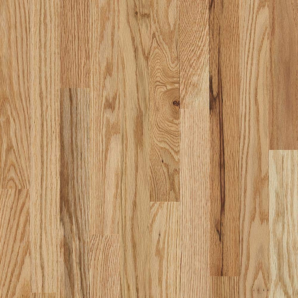 Bruce Plano Low Gloss Country Natural Oak 3/4 in. T x 2-1/4 in. W Smooth Solid Hardwood Flooring (20 sq.ft./ctn)