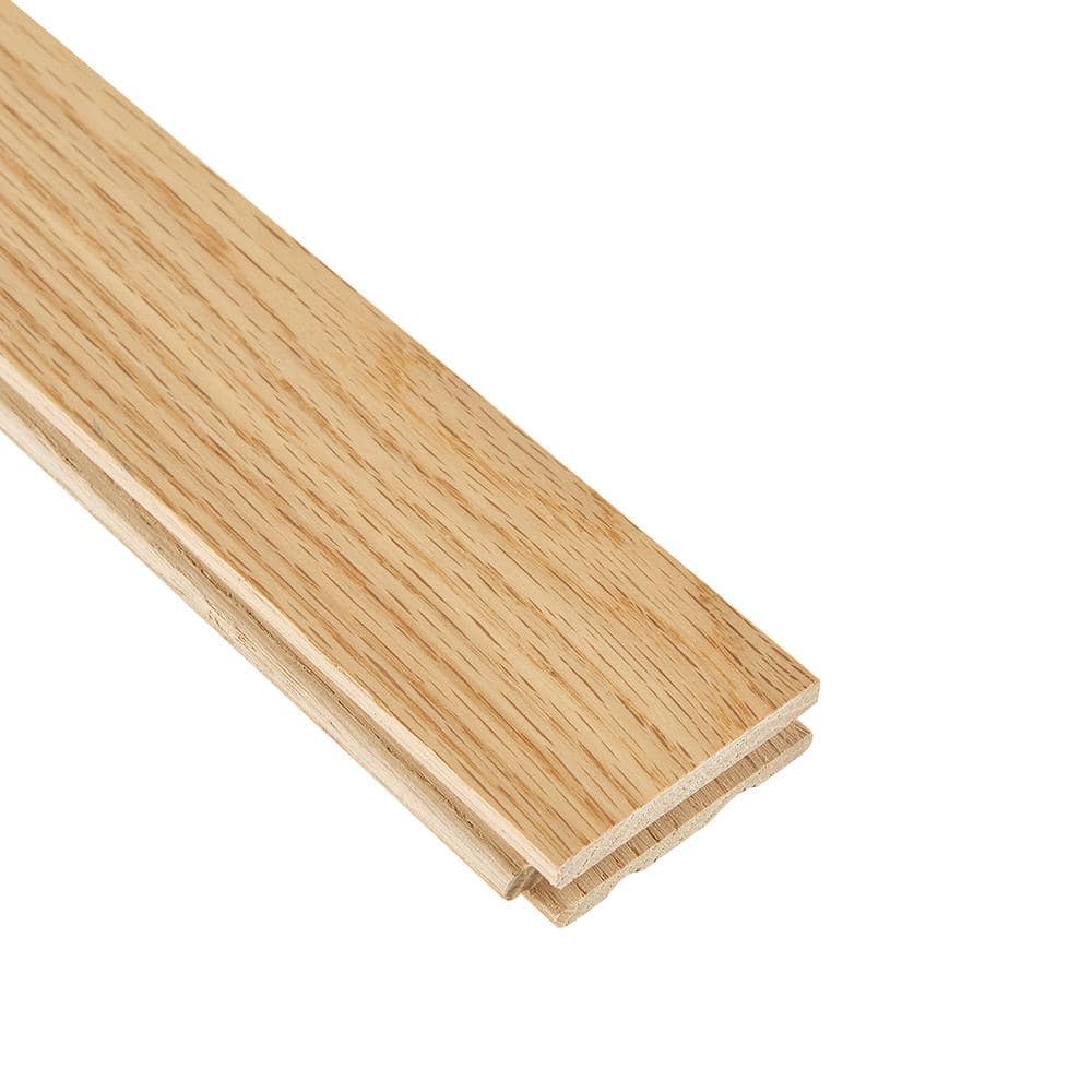 Bruce Plano Low Gloss Country Natural Oak 3/4 in. T x 3-1/4 in. W Smooth Solid Hardwood Flooring (22 sq.ft./ctn)