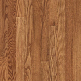 Bruce Plano Low Gloss Gunstock Oak 3/4 in. T x 3-1/4 in. W Smooth Solid Hardwood Flooring (22 sq.ft./ctn)