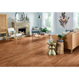 Bruce Plano Low Gloss Gunstock Oak 3/4 in. T x 4 in. W Smooth Solid Hardwood Flooring (18.5 sq.ft./ctn)