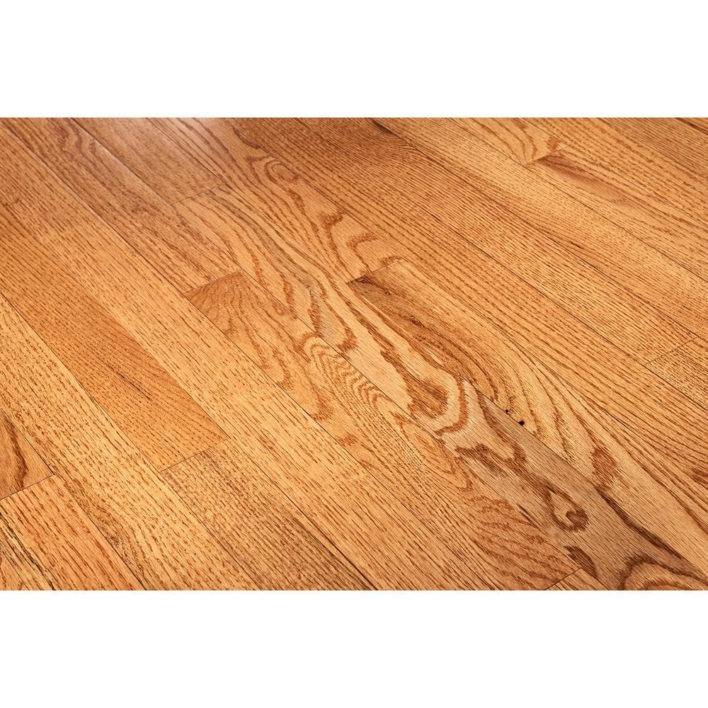 Bruce Plano Low Gloss Marsh Oak 3/4 in. T x 2-1/4 in. W Smooth Solid Oak Hardwood Flooring (20 sq.ft./ctn)