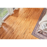 Bruce Plano Low Gloss Marsh Oak 3/4 in. Thick x 3-1/4 in. Wide Smooth Solid Hardwood Flooring (22 sq.ft./ctn)