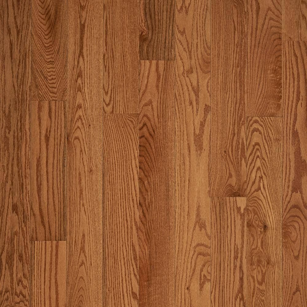 Bruce Plano Low Gloss Marsh Oak 3/4 in. Th x 5 in. W Smooth Solid Hardwood Flooring (23.5 sq.ft./ctn)