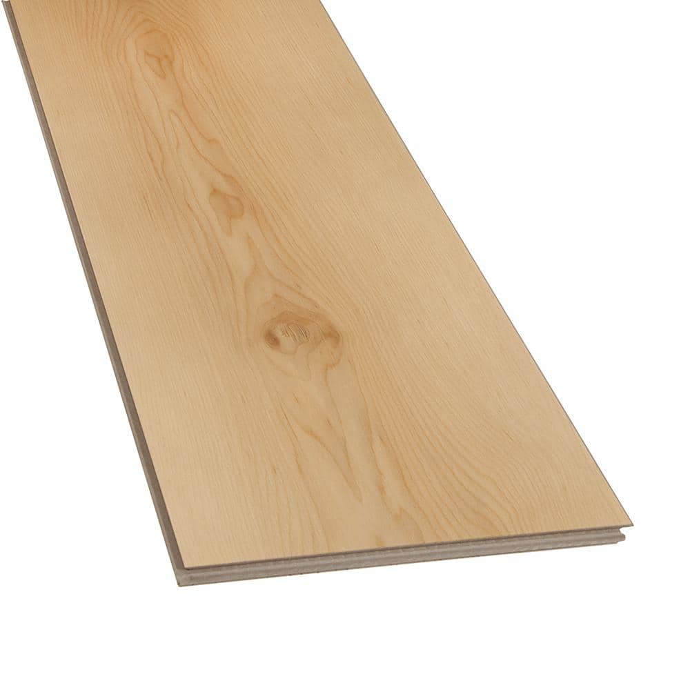 DuraDecor Liz Marie's Luau Blonde 20 MIL x 7 in. W x 48 in. L Click Lock Waterproof Luxury Vinyl Plank Flooring (23.2 sqft/case)
