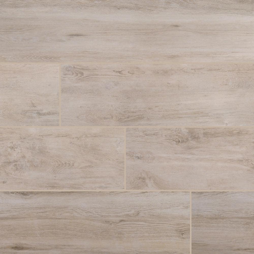 MSI Lucas Canitia 2 cm. x 12 in. x 48 in. Matte Porcelain Wood Look Paver Tile (8 sq. ft. / case)