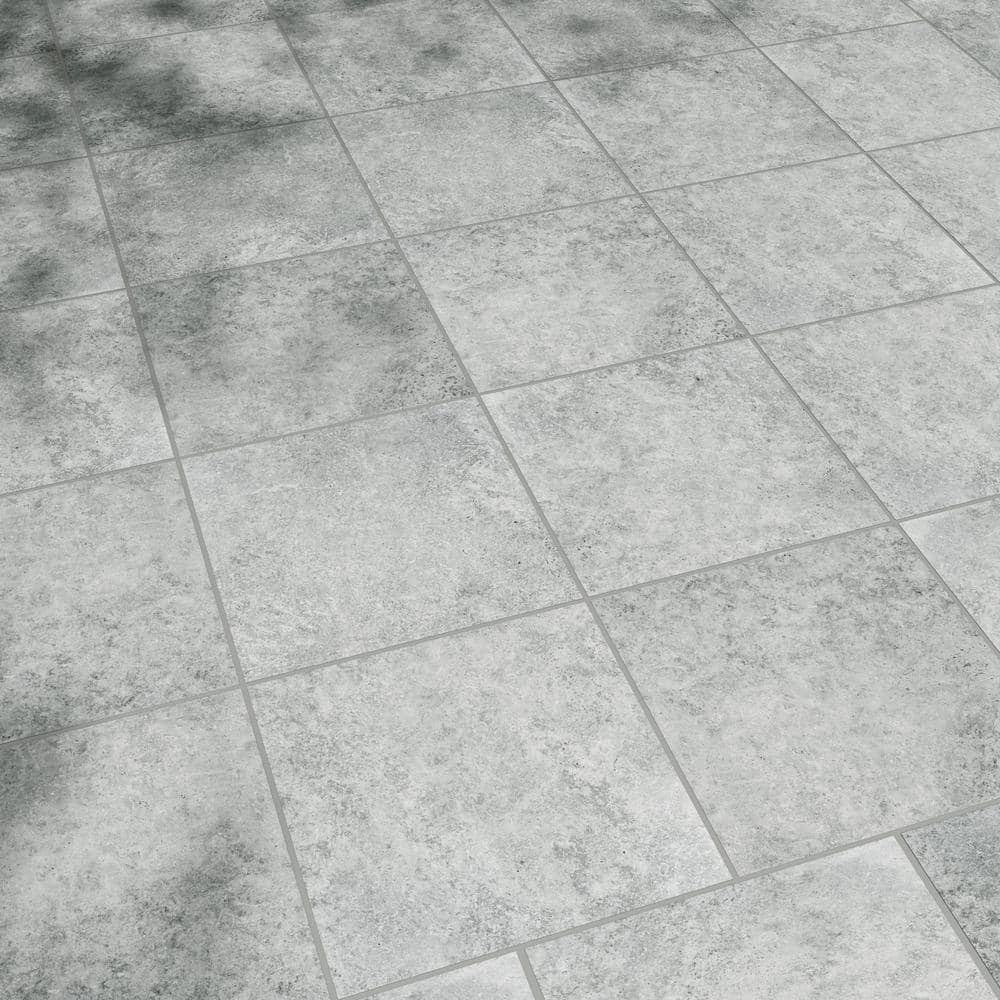 MSI Lunar Silver 2 cm. x 24 in. x 48 in. Matte Porcelain Stone Look Paver Tile (56 sq. ft. / pallet)
