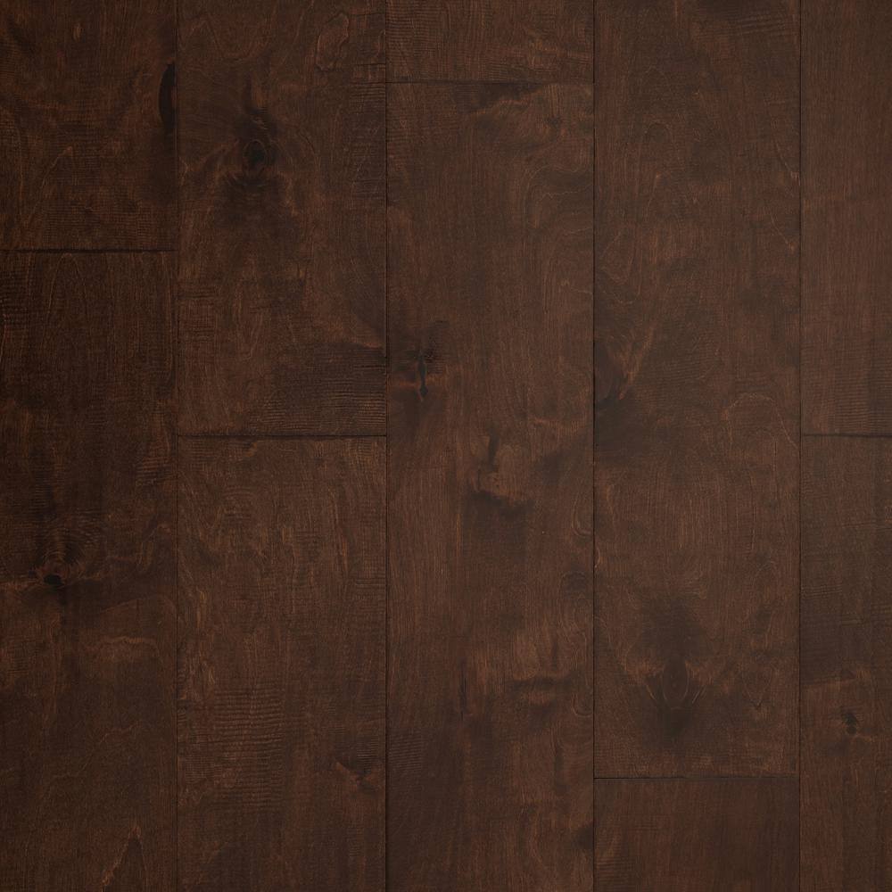 ASPEN FLOORING Lyon Birch 3/8 in. T x 6.5 in. W Tongue and Groove Light Distressed Engineered Hardwood Flooring (43.58 sq. ft./case)