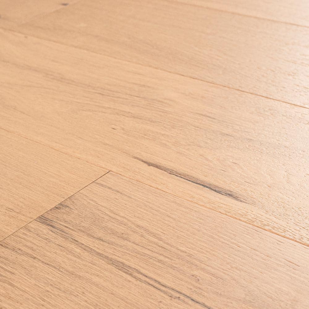 MSI Lyon Valley White Oak XL 1/2 in. T x 7.48 in. W Tongue and Groove Engineered Hardwood Flooring (35.34 sq. ft./case)