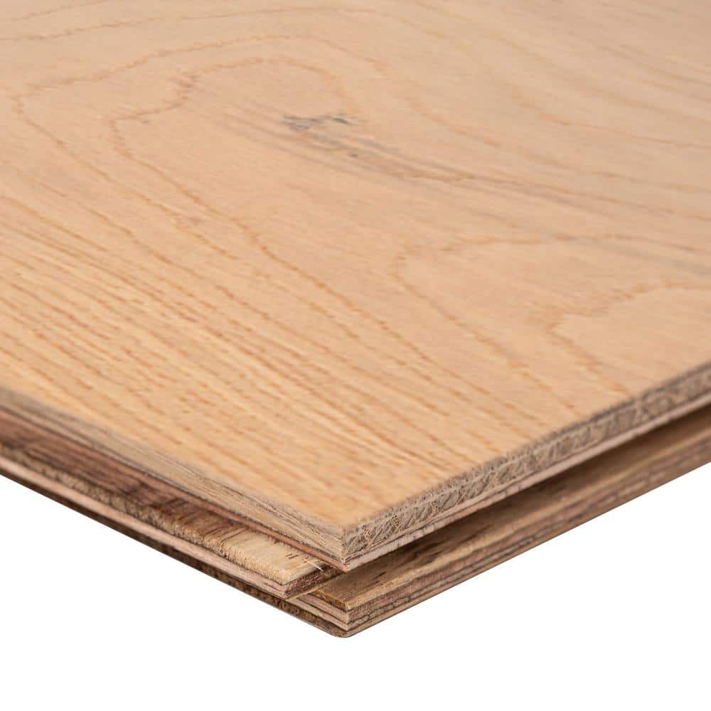 MSI Lyon Valley White Oak XXL 5/8 in. T x 9.45 in. W Tongue and Groove Engineered Hardwood Flooring (34.10 sq. ft./case)