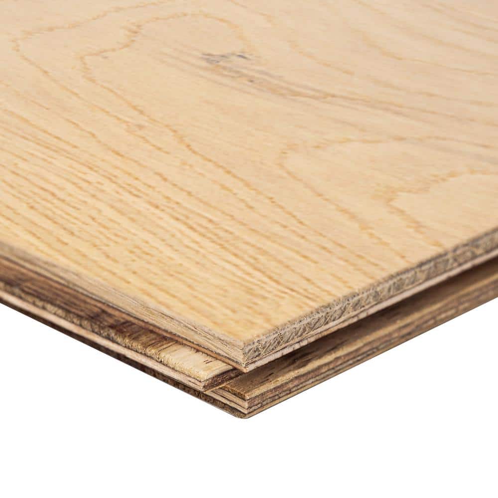 MSI Lyon Valley White Oak XL 1/2 in. T x 7.48 in. W Tongue and Groove Engineered Hardwood Flooring (1413.72 sq. ft./pallet)