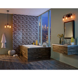 MSI Madison Avenue Interlocking 12 in. x 12 in. x 8 mm Textured Glass/Metal Mosaic Wall Tile (1 sq. ft. Sheet)
