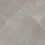 Madison Celeste 24 in. x 24 in. Polished Porcelain Stone Look Floor and Wall Tile (16 sq. ft./Case)