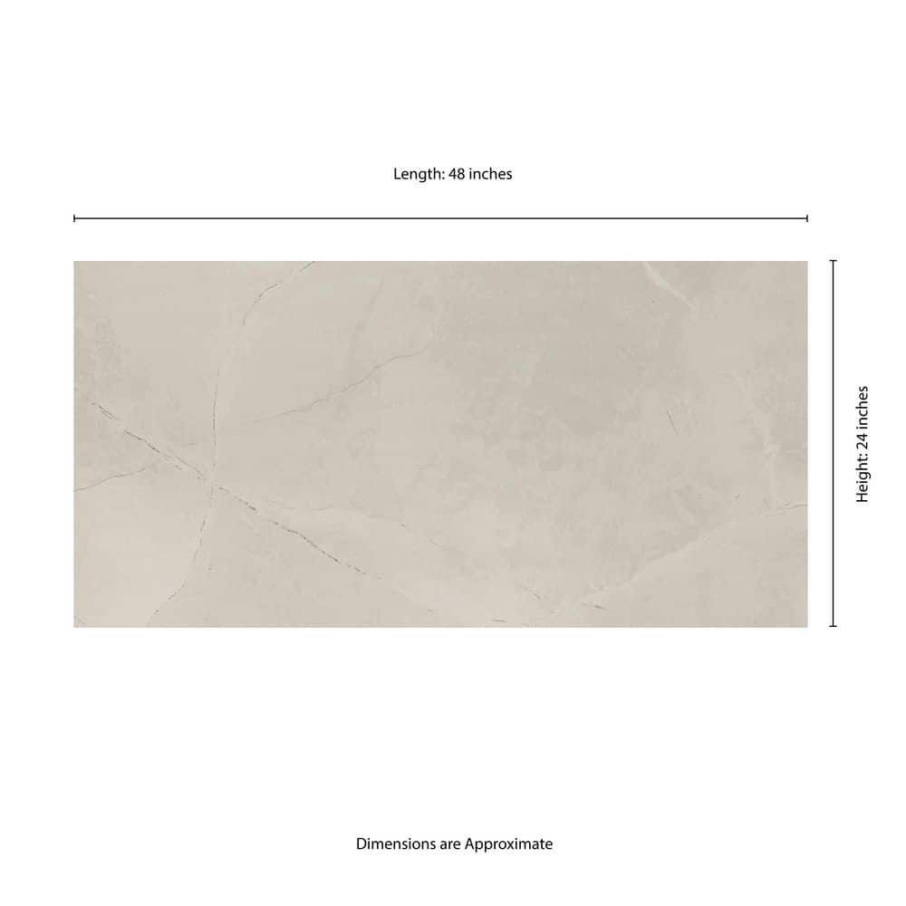 Madison Luna 24 in. x 48 in. Polished Floor and Wall Porcelain Tile (16 sq. ft./Case)
