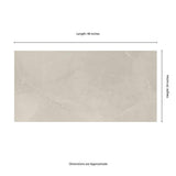 Madison Luna 24 in. x 48 in. Polished Floor and Wall Porcelain Tile (16 sq. ft./Case)