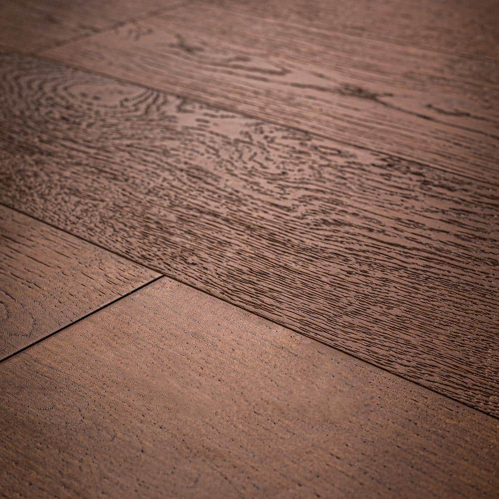MSI Madison Pointe White Oak XL 1/2 in. T x 7.48 in. W Tongue and Groove Engineered Hardwood Flooring (34.97 sq. ft./case)
