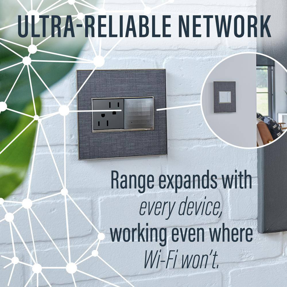 Legrand adorne with Netatmo Smart Gateway Hub, Magnesium