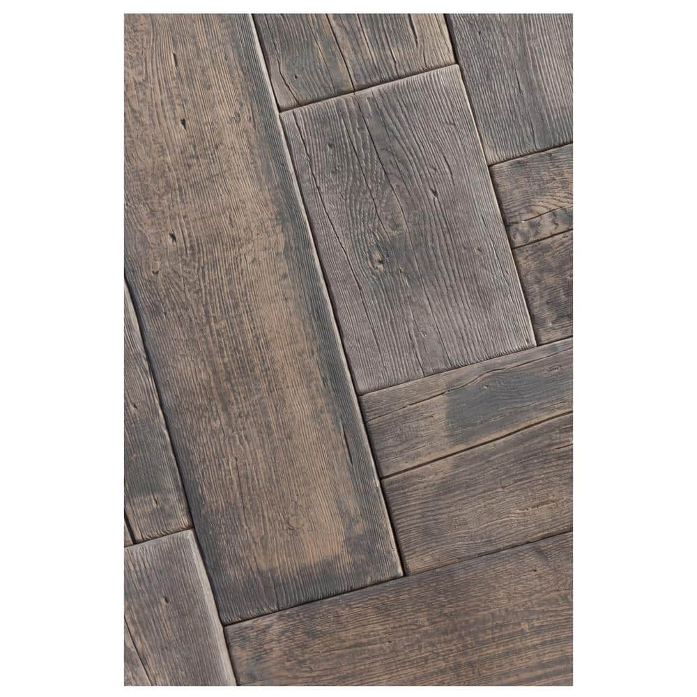 Silver Creek Stoneworks Barn Plank 23.375 in. x 9.75 in. x 2 in. Mahogany Concrete Paver (20-Piece/31.8 sq. ft./Pallet)