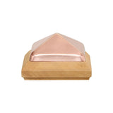 Protectyte Miterless 4 in. x 4 in. Untreated Wood Slip Over Fence Post Cap with Copper Pyramid