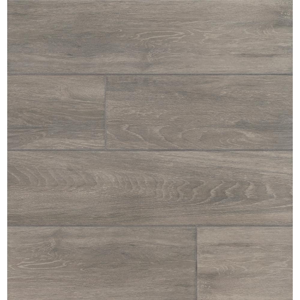Mainstreet Grey 6 in. x 24 in. Matte Ceramic Floor and Wall Tile (17 sq. ft./Case) by MSI