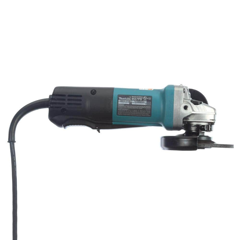Makita 7.5 Amp 4-1/2 in. Corded Paddle Switch Angle Grinder