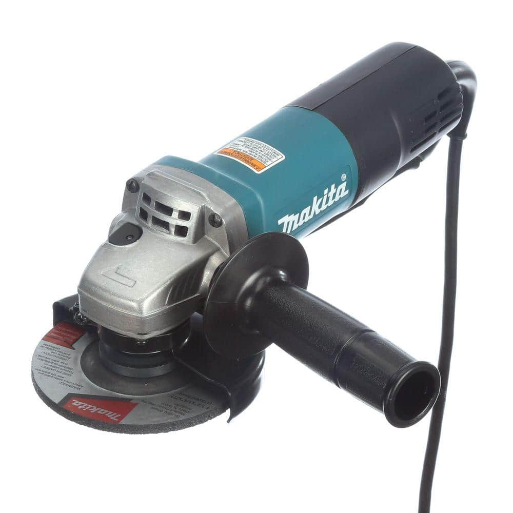 Makita 7.5 Amp 4-1/2 in. Corded Paddle Switch Angle Grinder