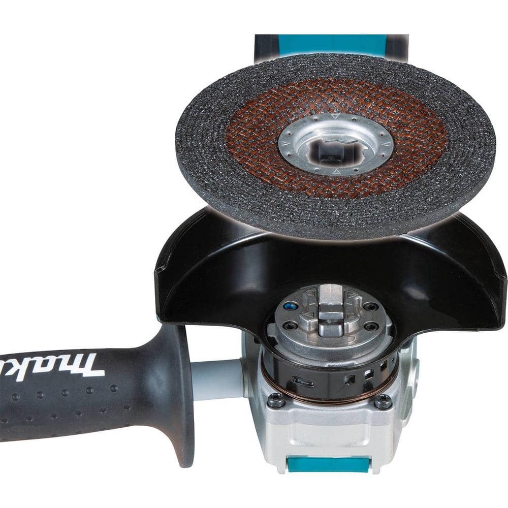 Makita 18V LXT Lithium-Ion Brushless Cordless 4-1/ 2 in. /5 in. X-LOCK Angle Grinder with AFT, Tool Only