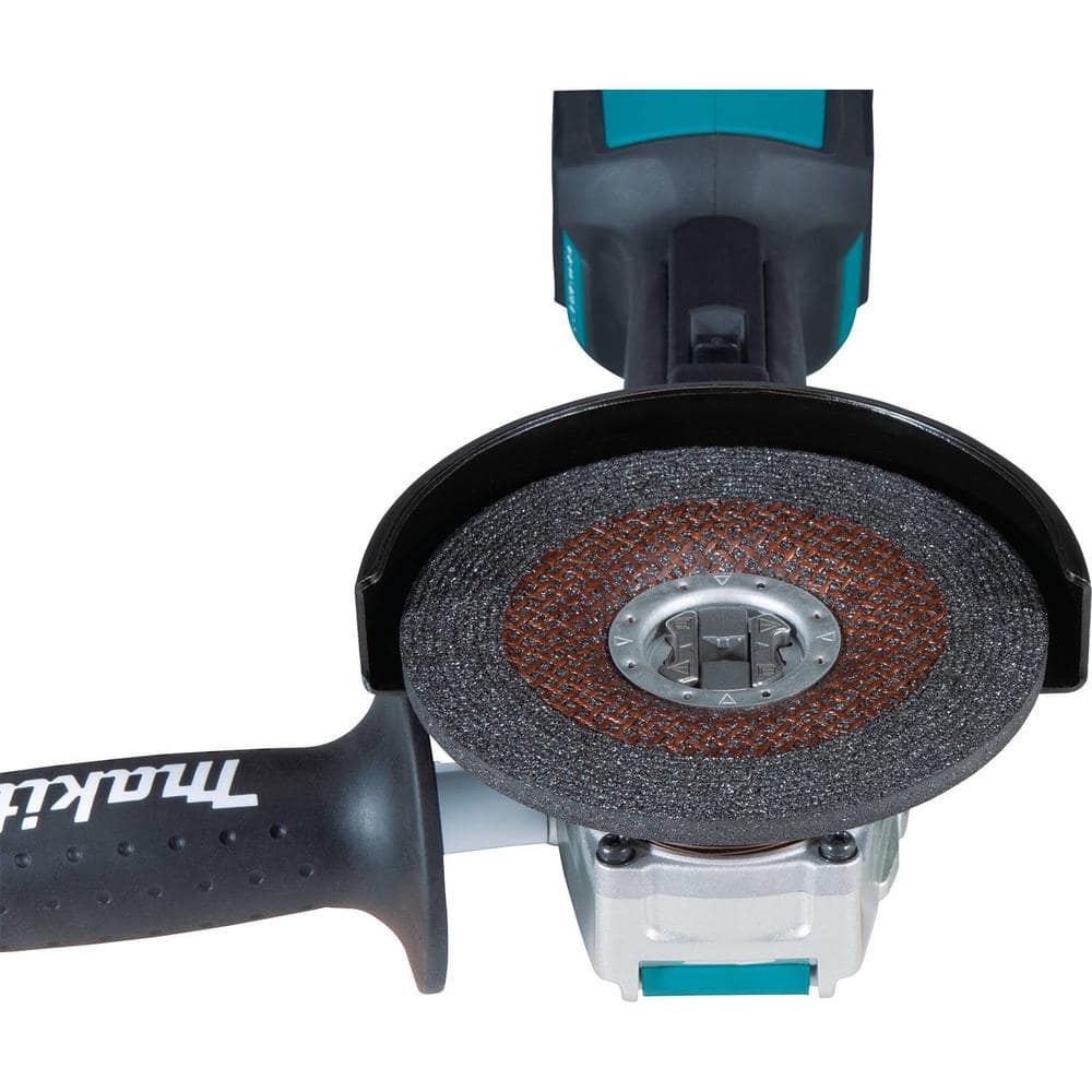 Makita 18V LXT Lithium-Ion Brushless Cordless 4-1/ 2 in. /5 in. X-LOCK Angle Grinder with AFT, Tool Only