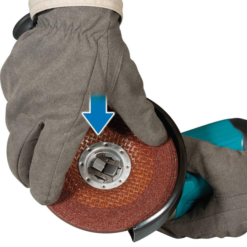 Makita 18V LXT Lithium-Ion Brushless Cordless 4-1/ 2 in. /5 in. X-LOCK Angle Grinder with AFT, Tool Only
